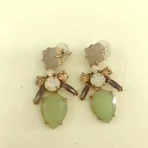 Stella and dot flora chandelier earrings